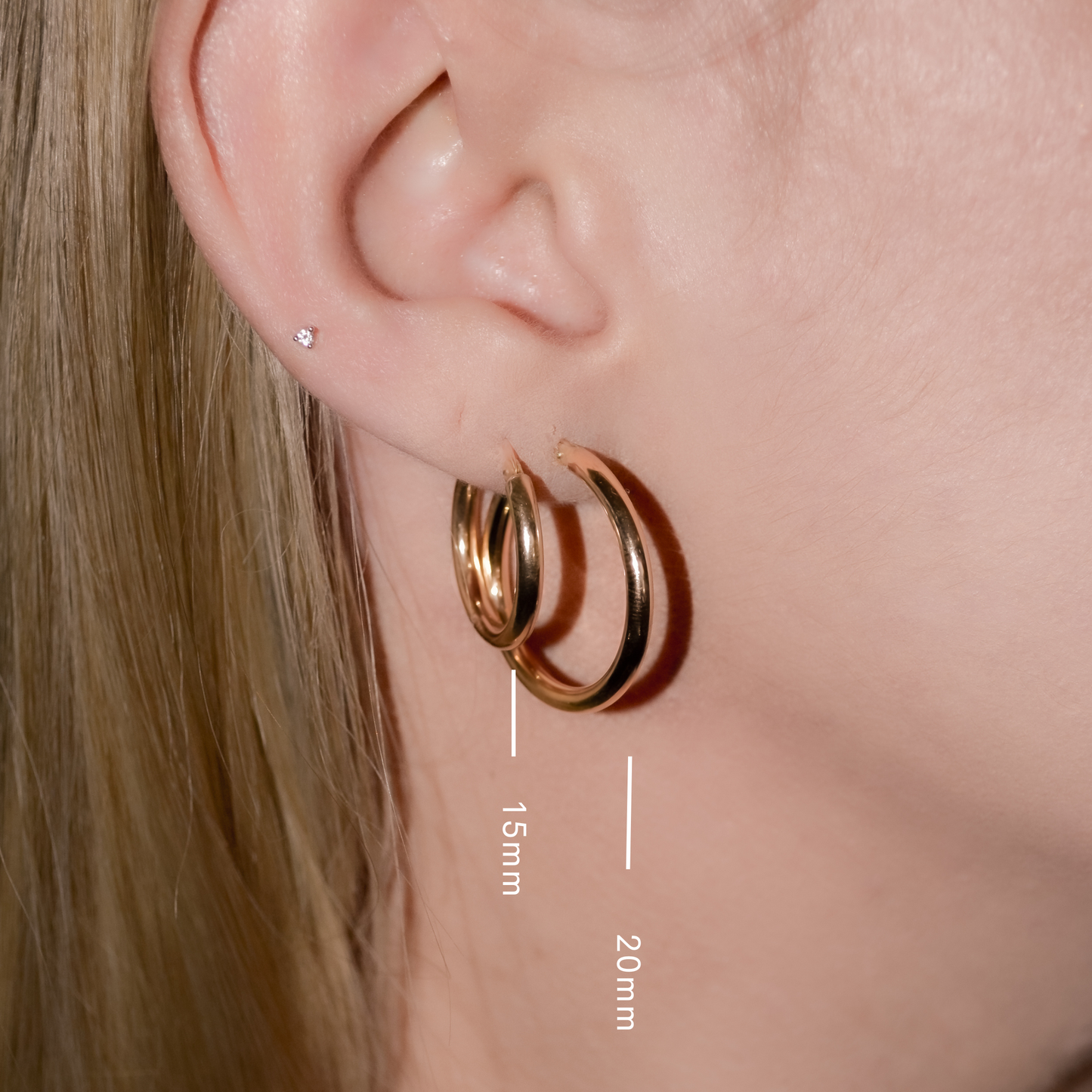 Barbie Solid Gold Hoops