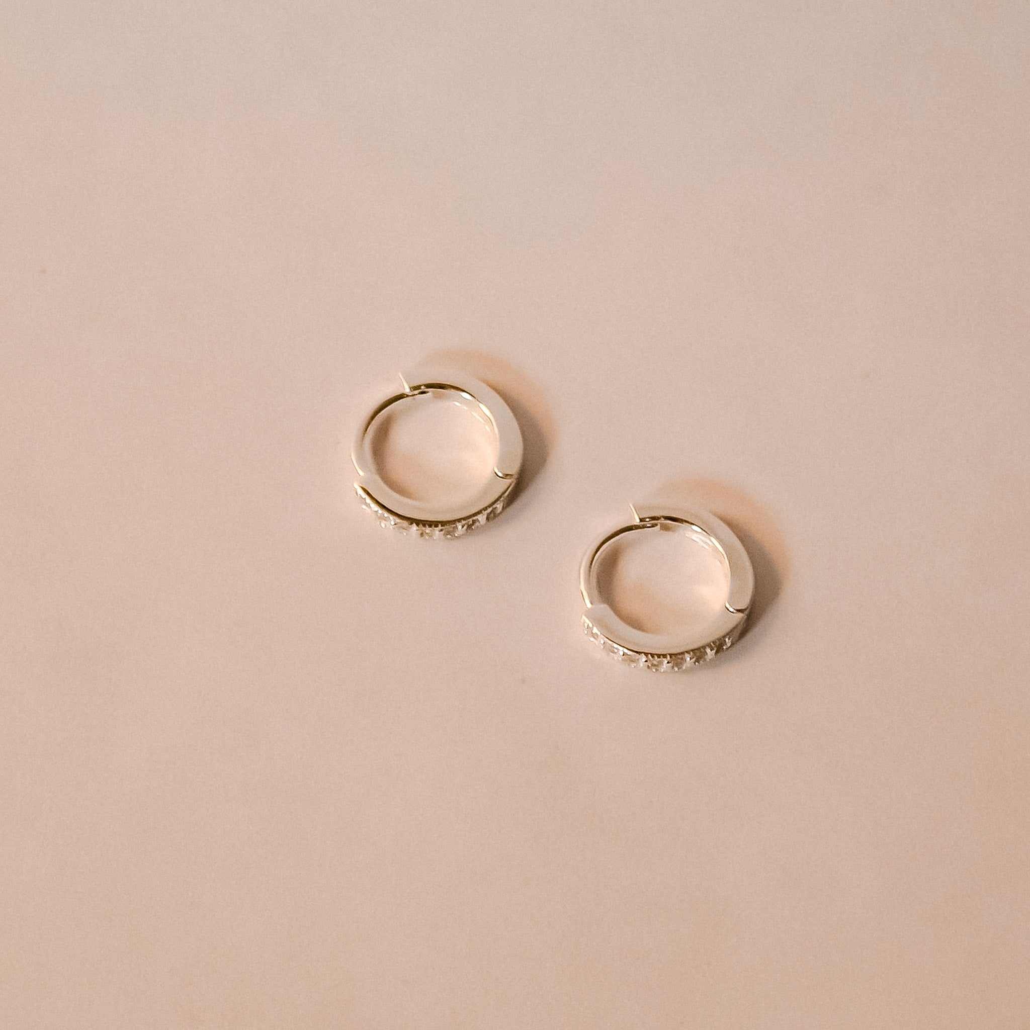 Silver CZ Flicker Huggies REBELLIOUS GRACE