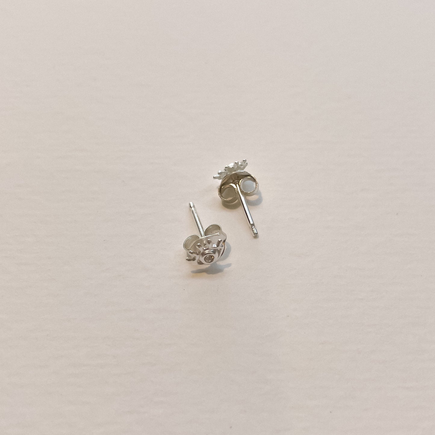 Videre Silver Eye Studs
