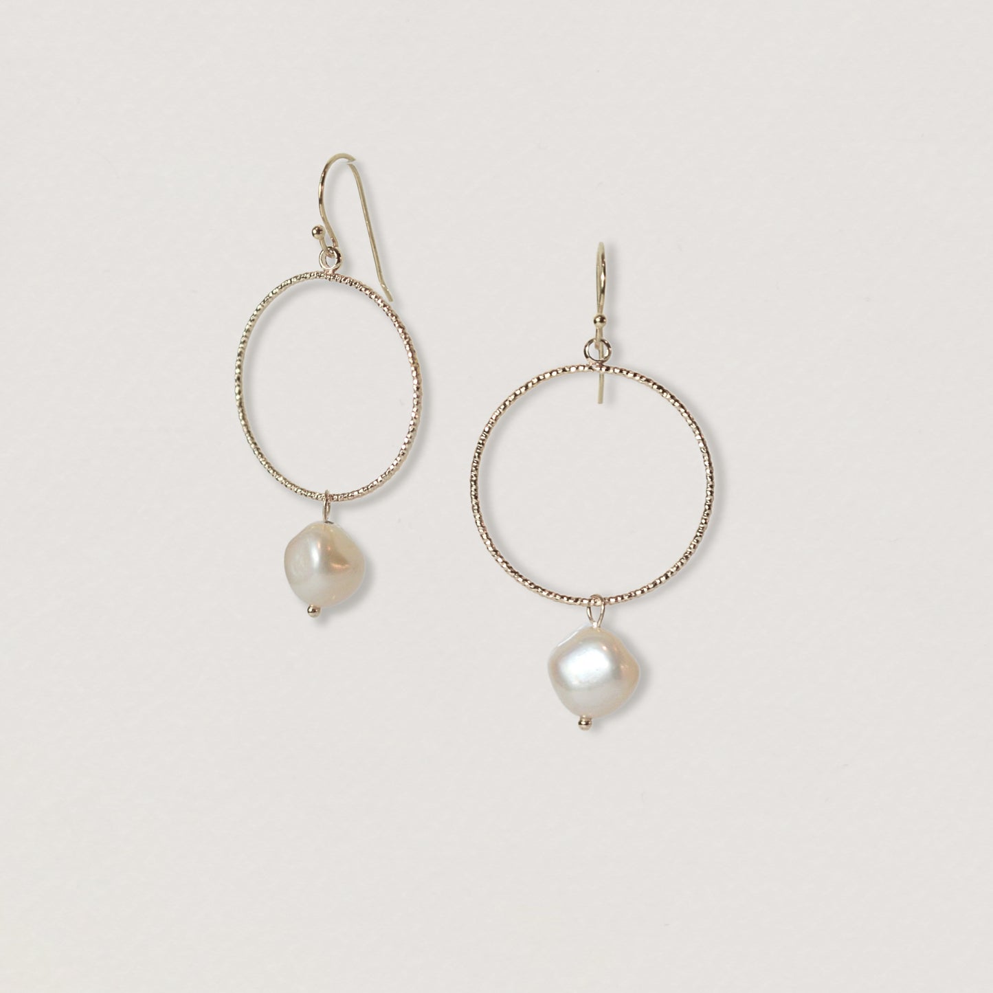 stylish silver pearl earrings, avery silver, gold coast and Brisbane handmade jewellery