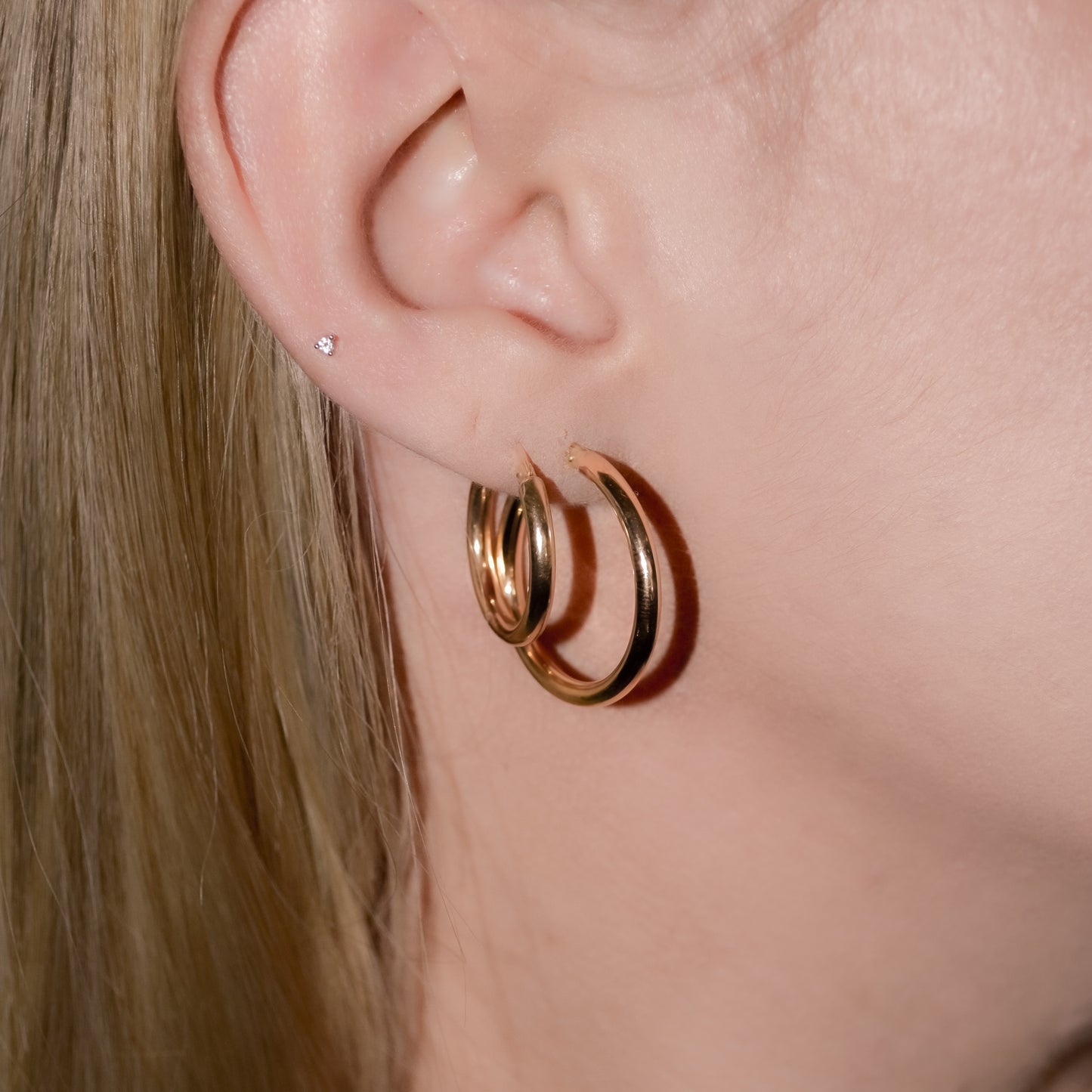 Barbie Solid Gold Hoops