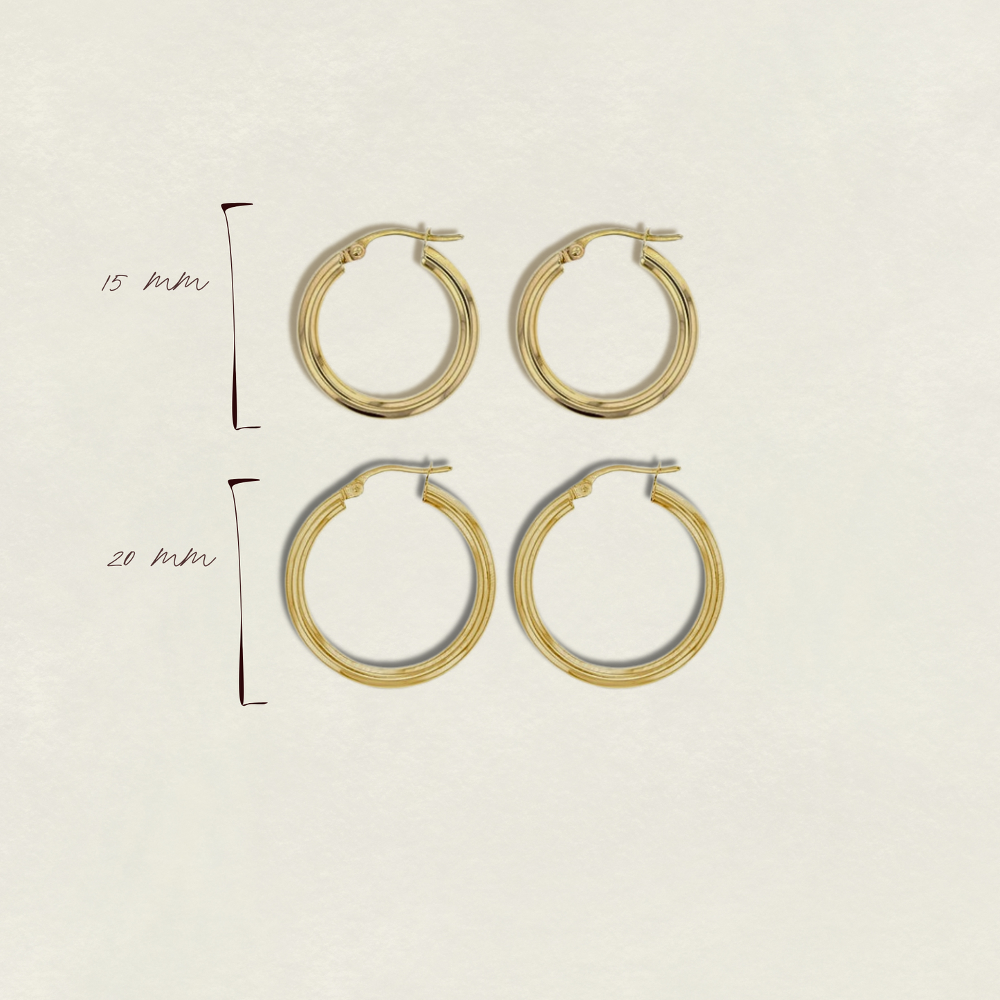 Barbie Solid Gold Hoops