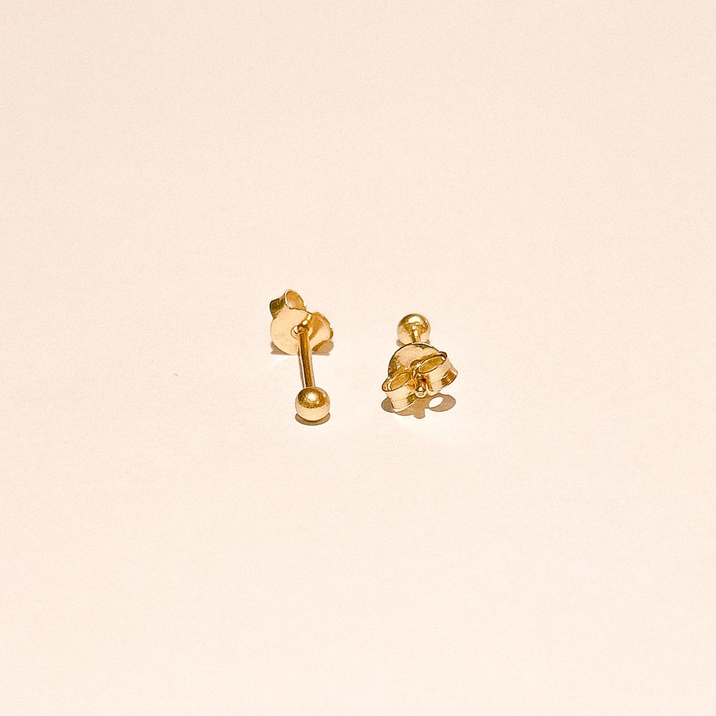 Bianca Gold Ball Studs