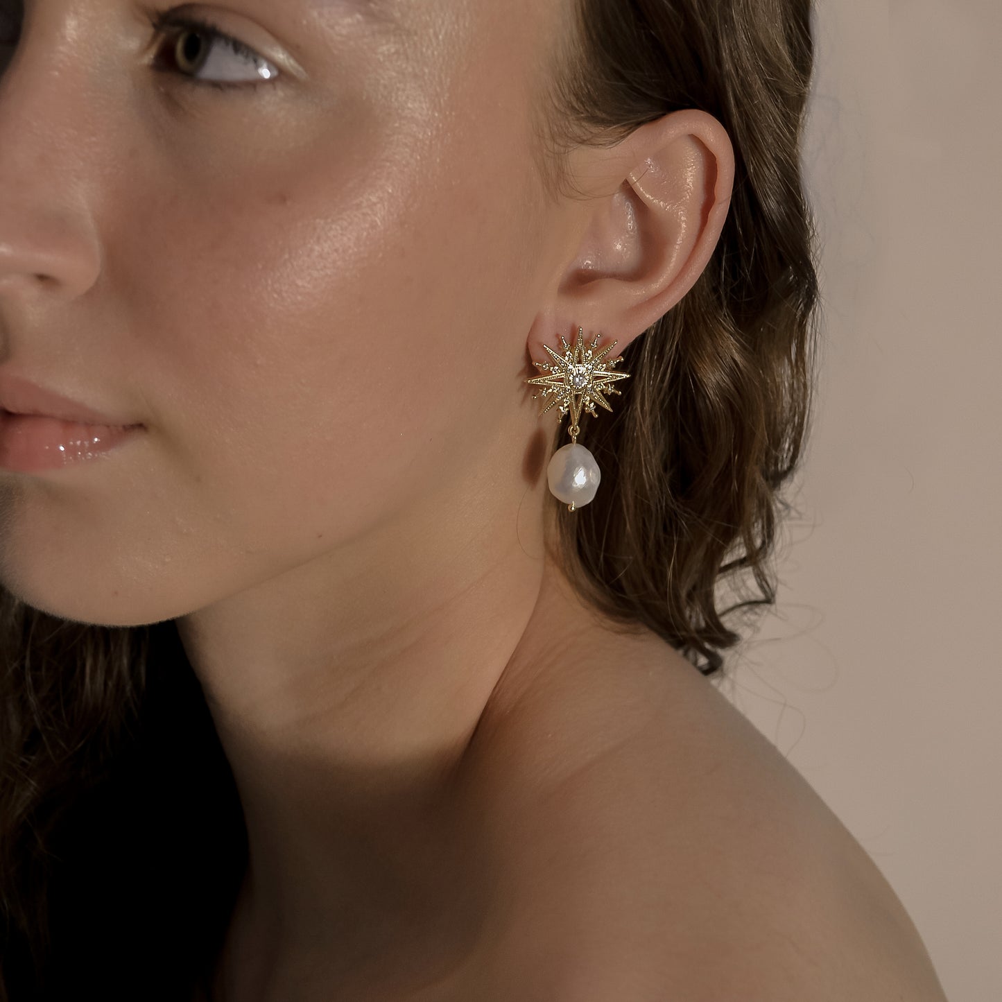 Clementine Pearl Earrings