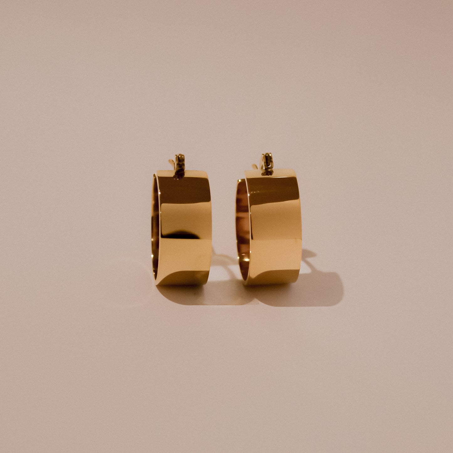 Fated Chunky Gold Hoops