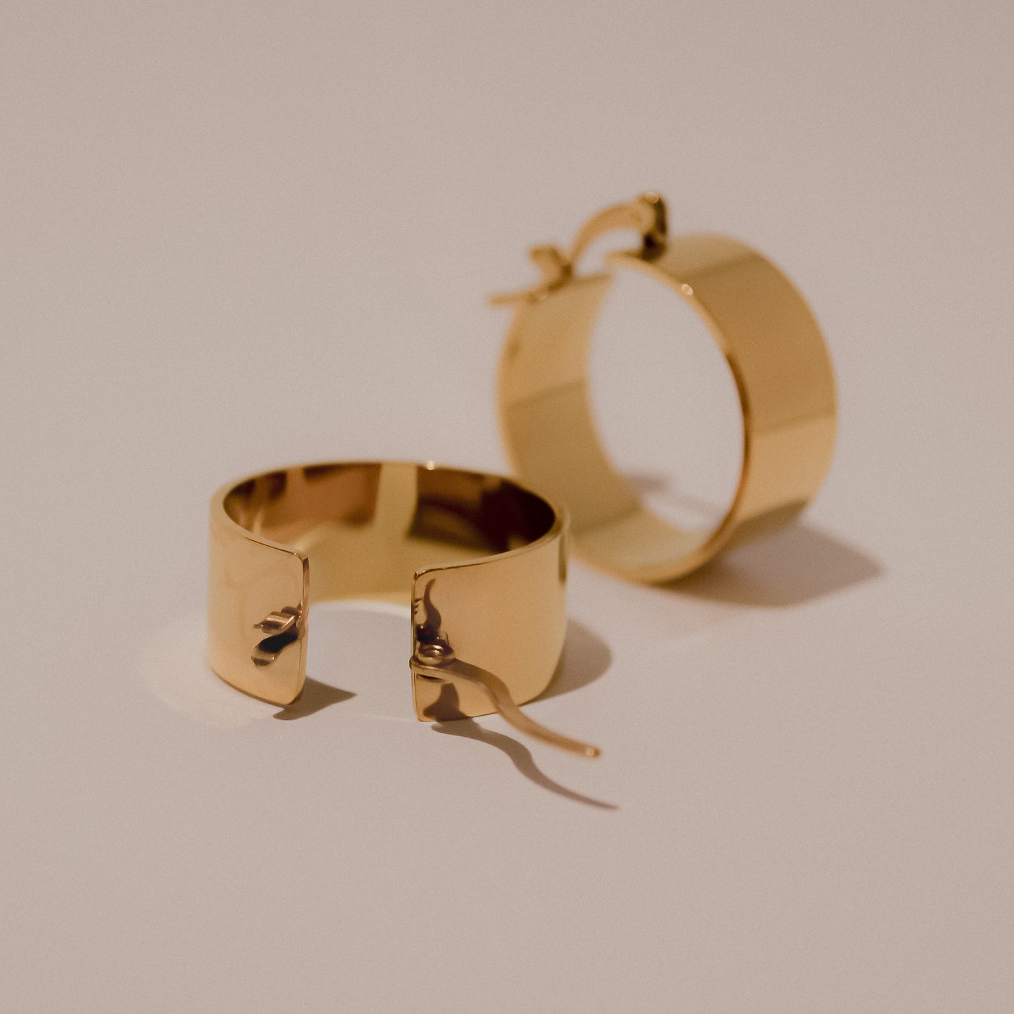 Fated Chunky Gold Hoops