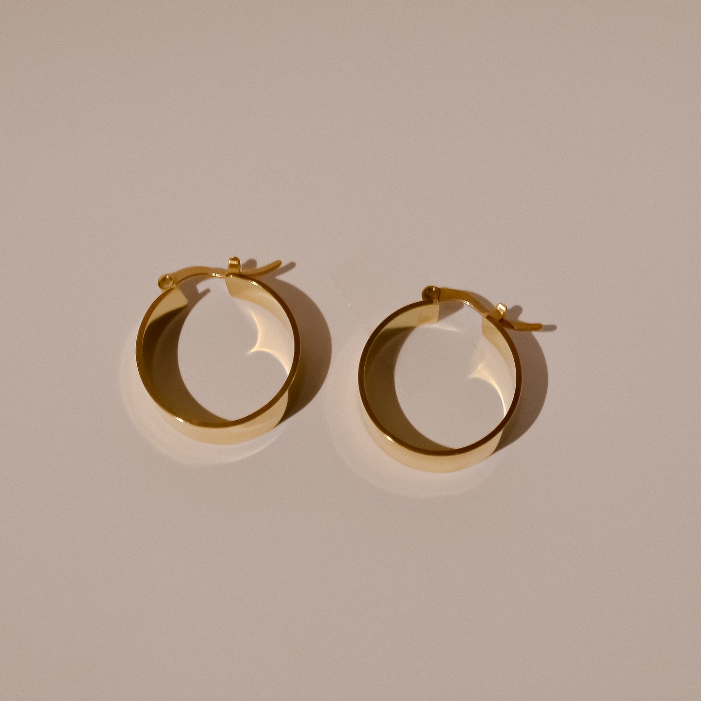 Fated Chunky Gold Hoops