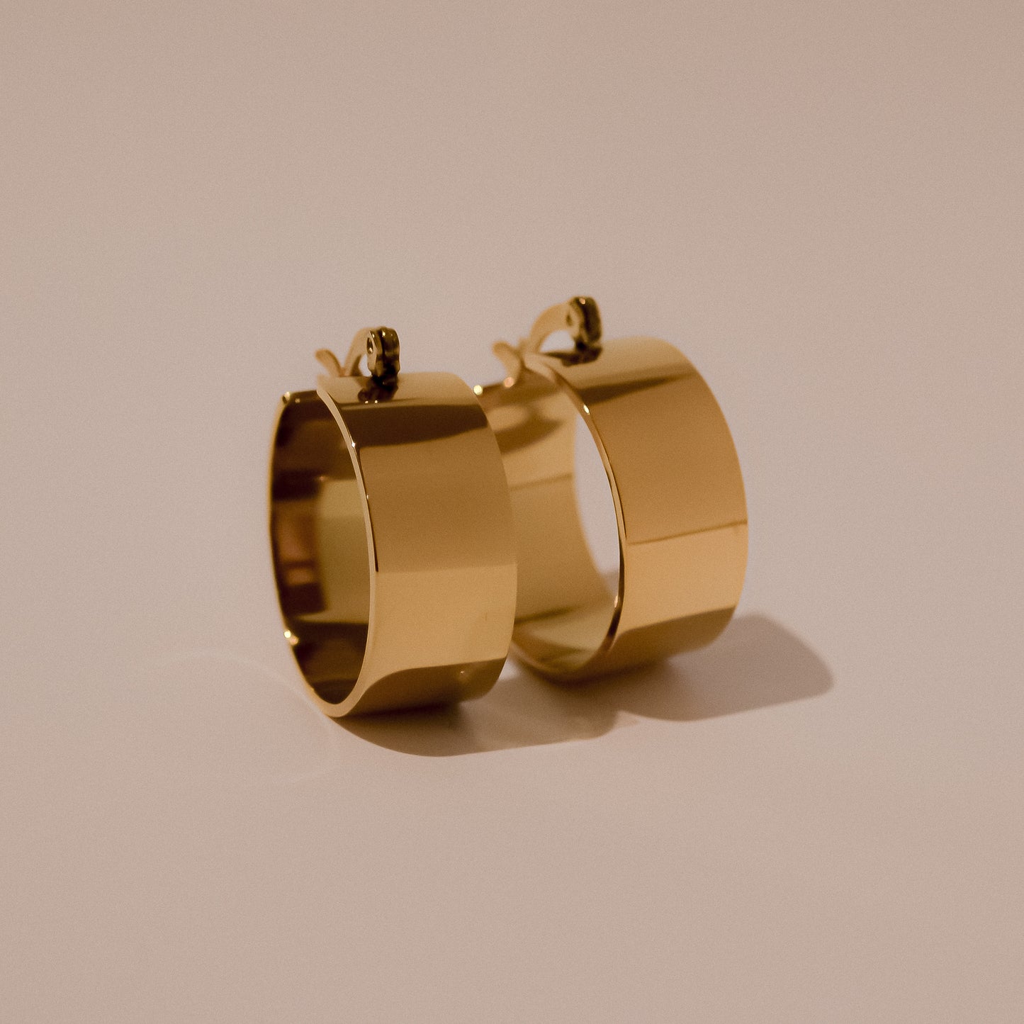 Fated Chunky Gold Hoops