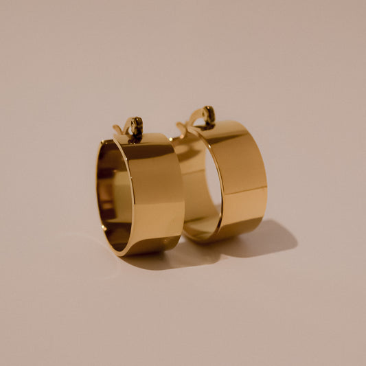 Fated Chunky Gold Hoops