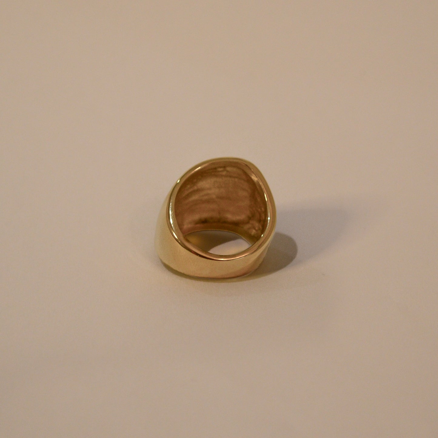Form Chunky Gold Ring