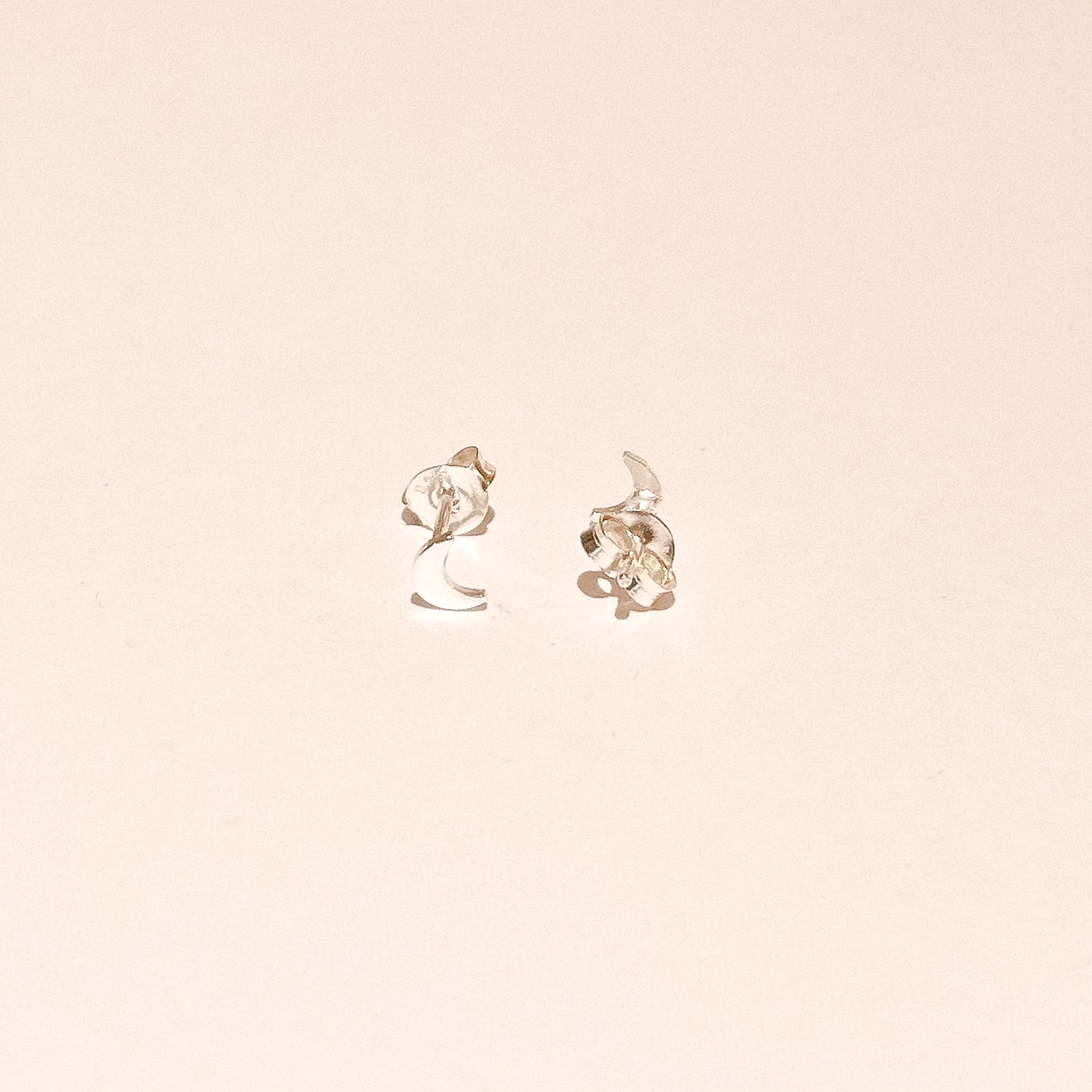Serena Silver Moon Studs