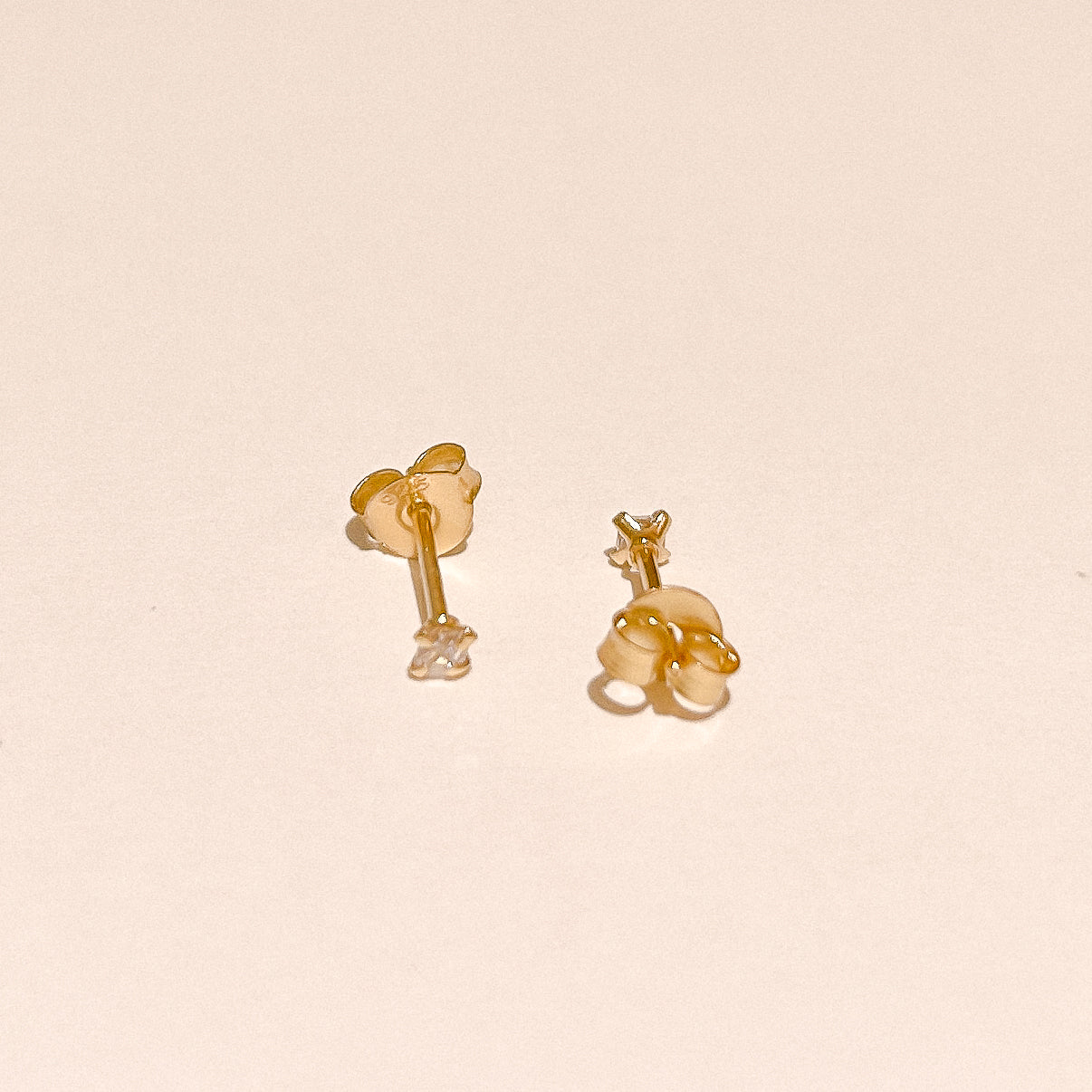 Gold Verve Studs