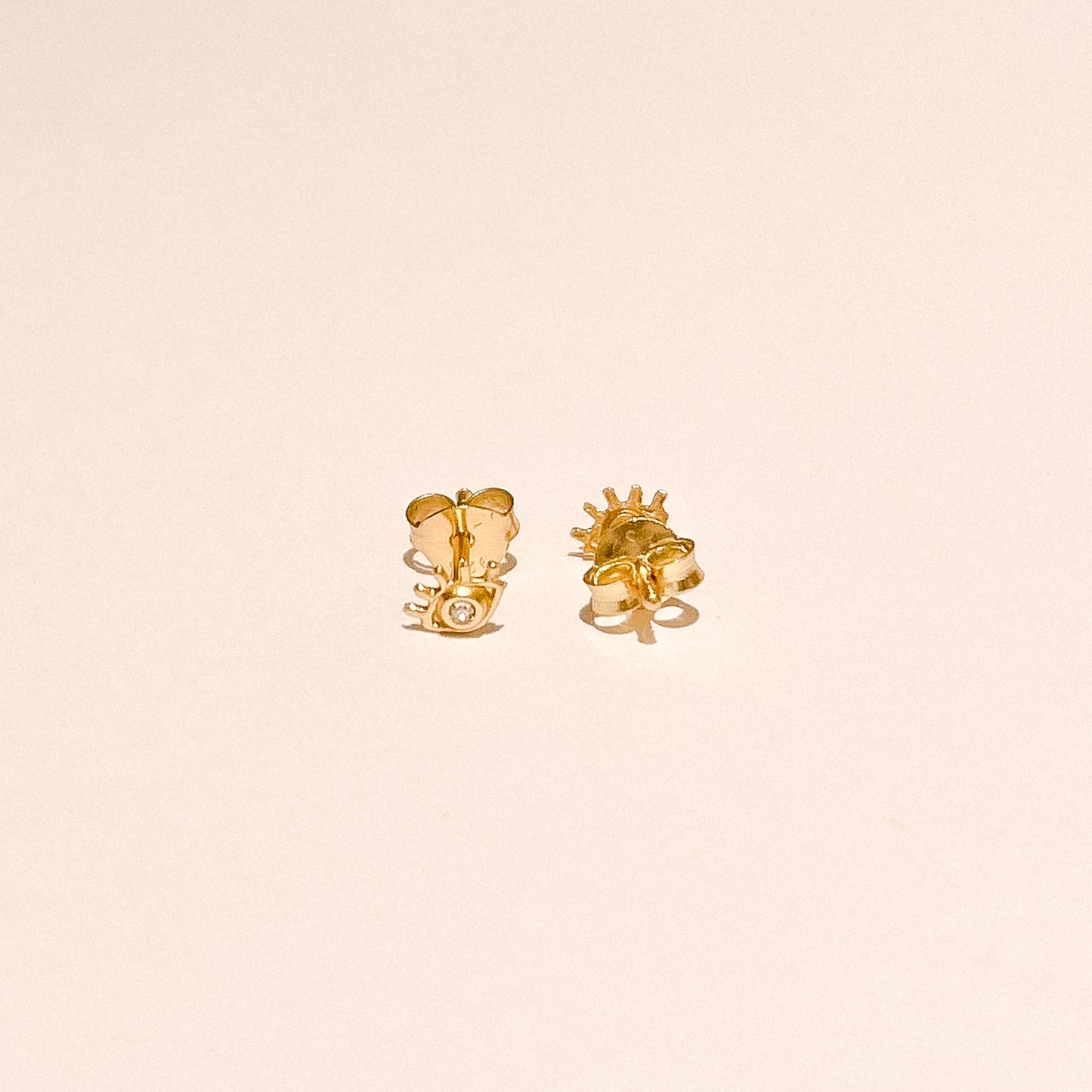 Videre Gold Eye Studs