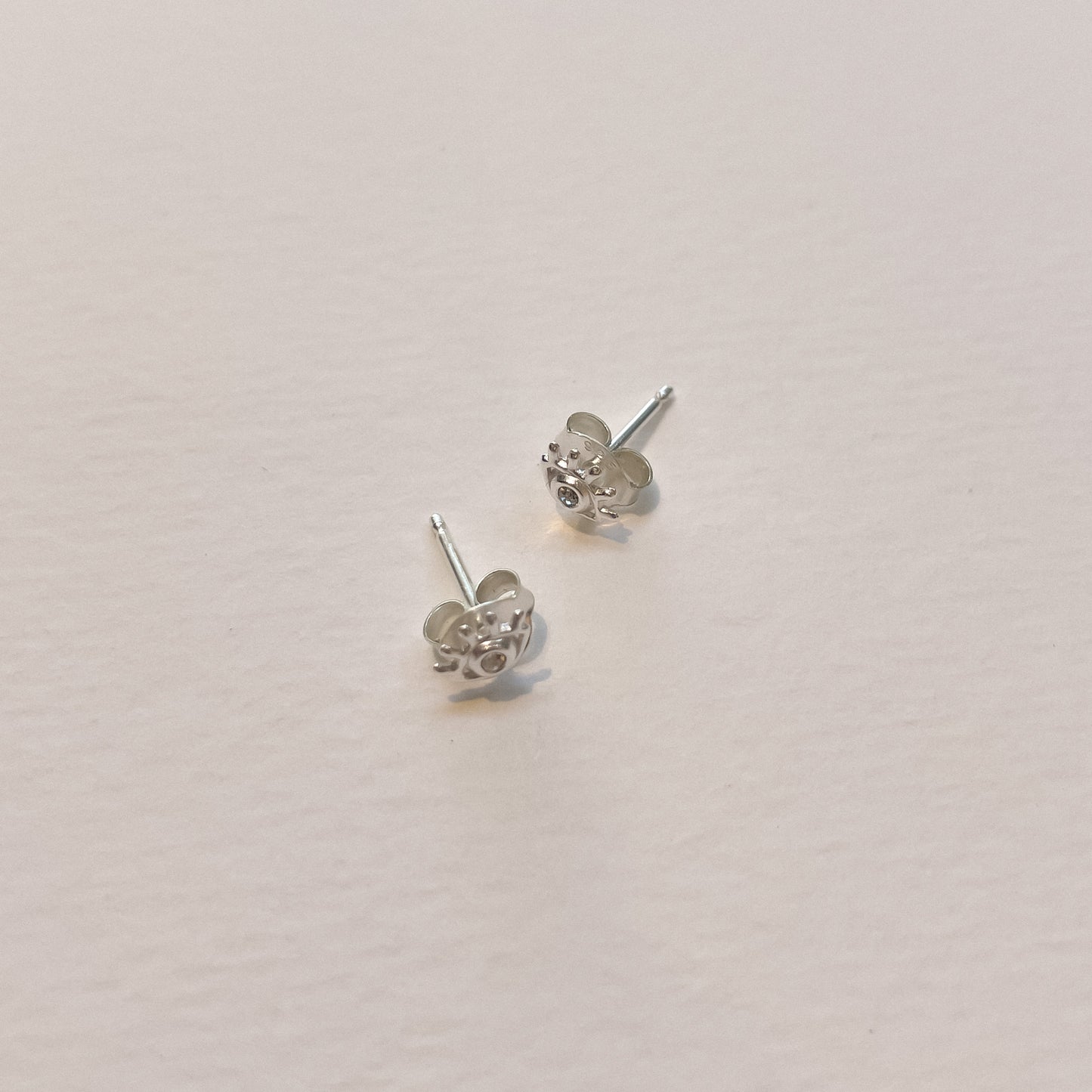 Videre Silver Eye Studs