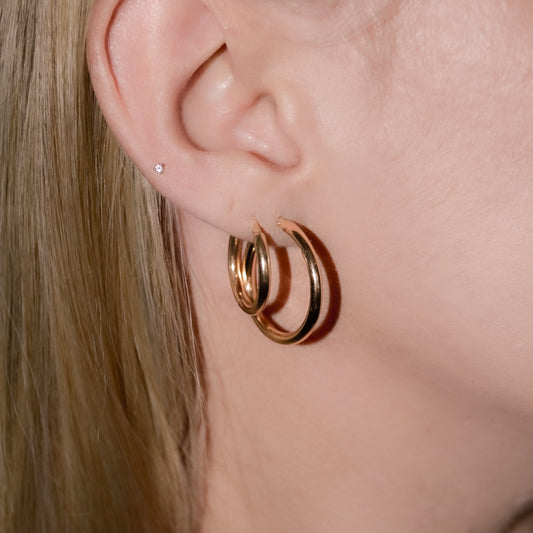 Barbie Solid Gold Hoops