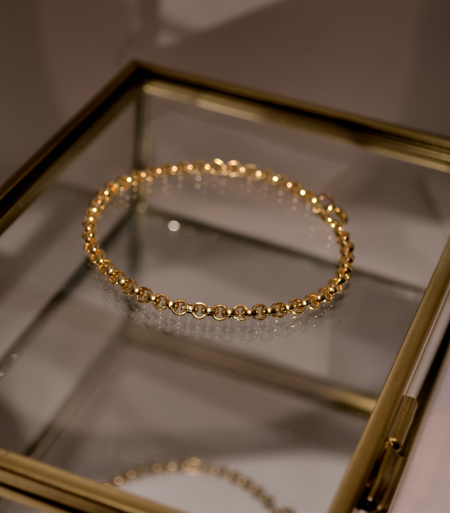 Chunky Rolo Chain Bracelet