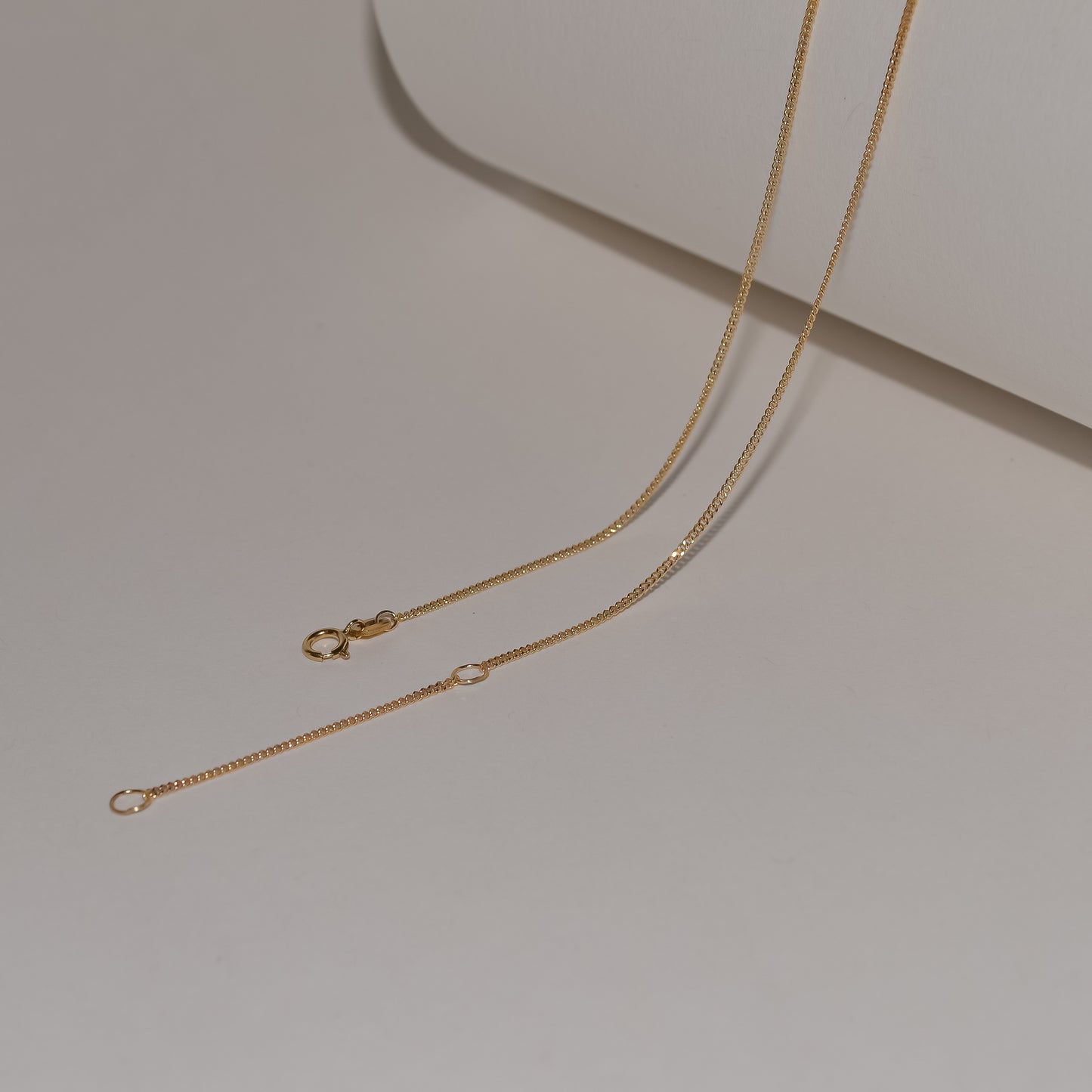 Single Accent Diamond Necklace In Solid 9k Yellow Gold
