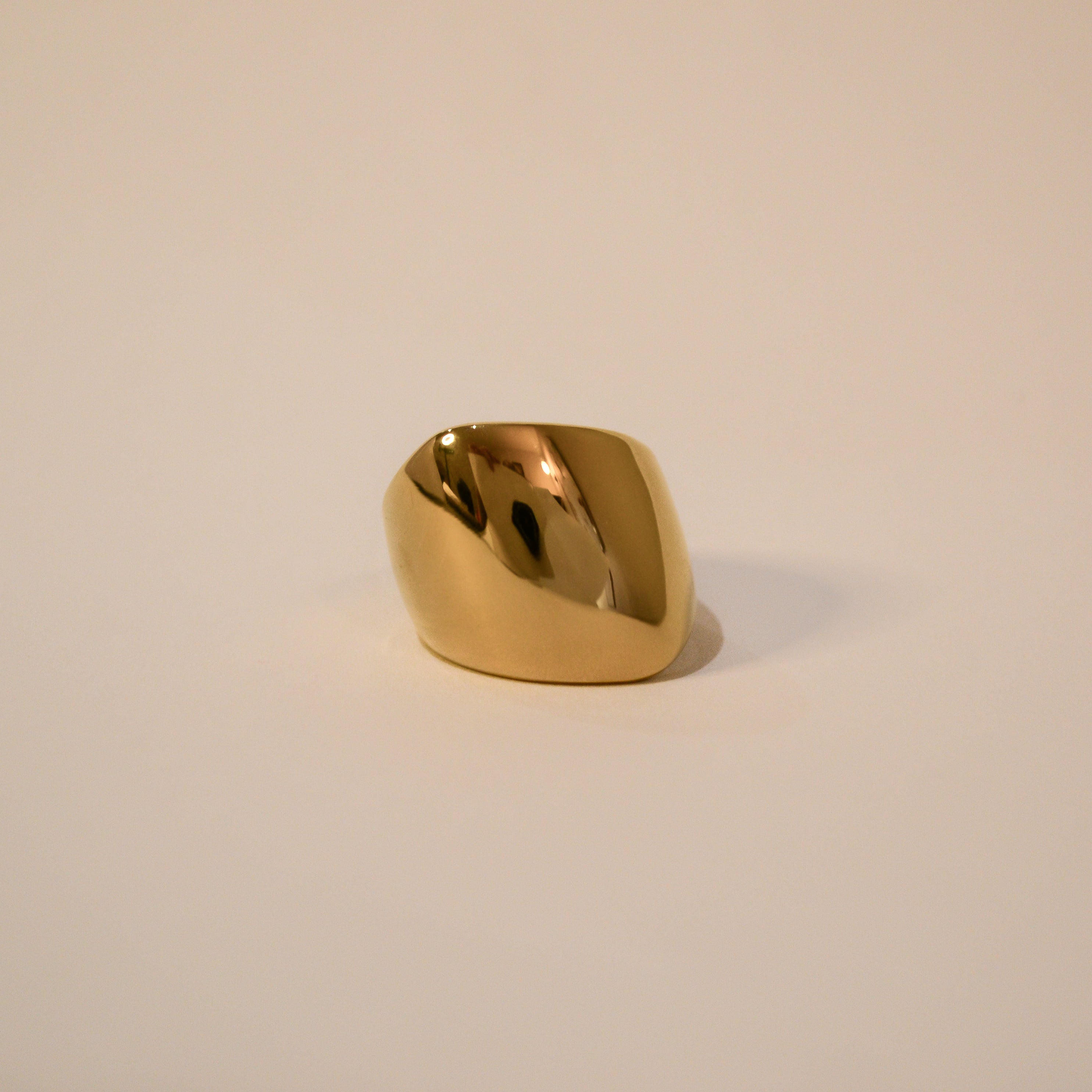 Mens chunky gold deals rings