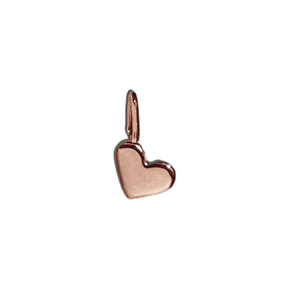 Heart Pendant in Solid 9k Rose Gold