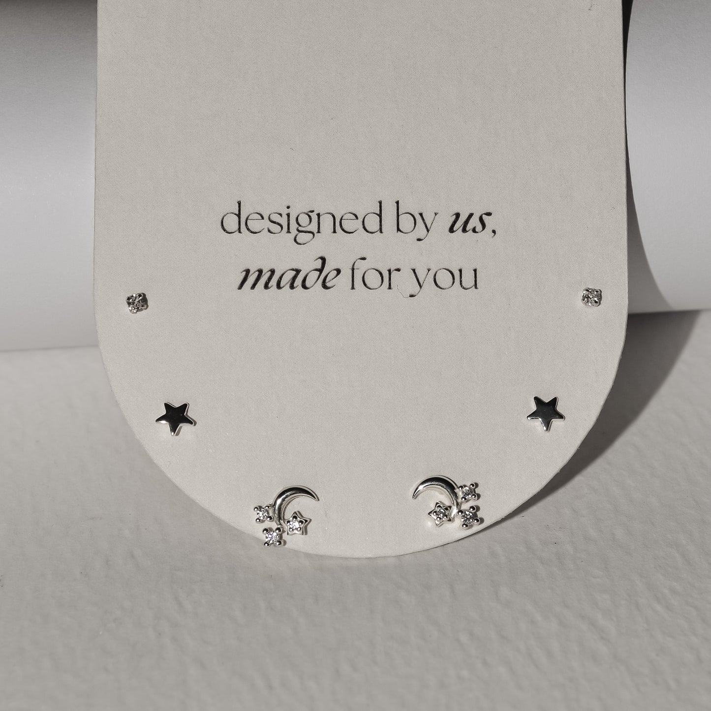 Curated Ear Stack: Lynx + North Star + Verve in Sterling Silver