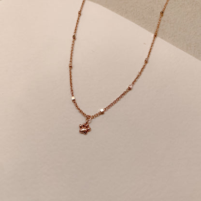 Paw Charm in Solid 9k Rose Gold
