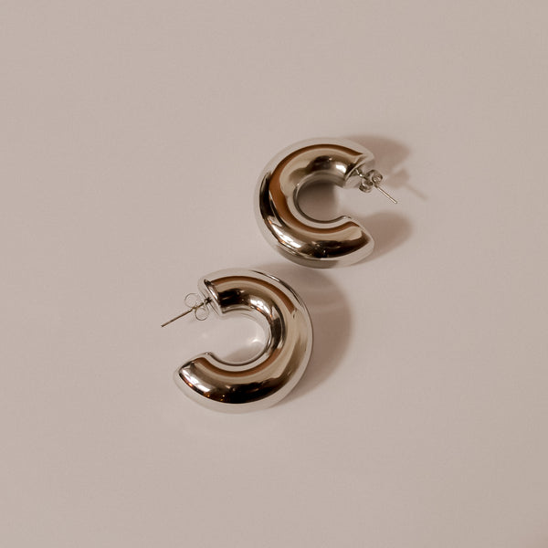 +Beryll Sade Large Hoop Earrings - +Beryll Worn By Good People