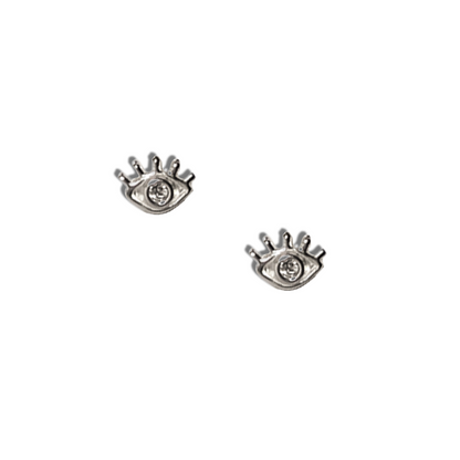 Videre Silver Eye Studs