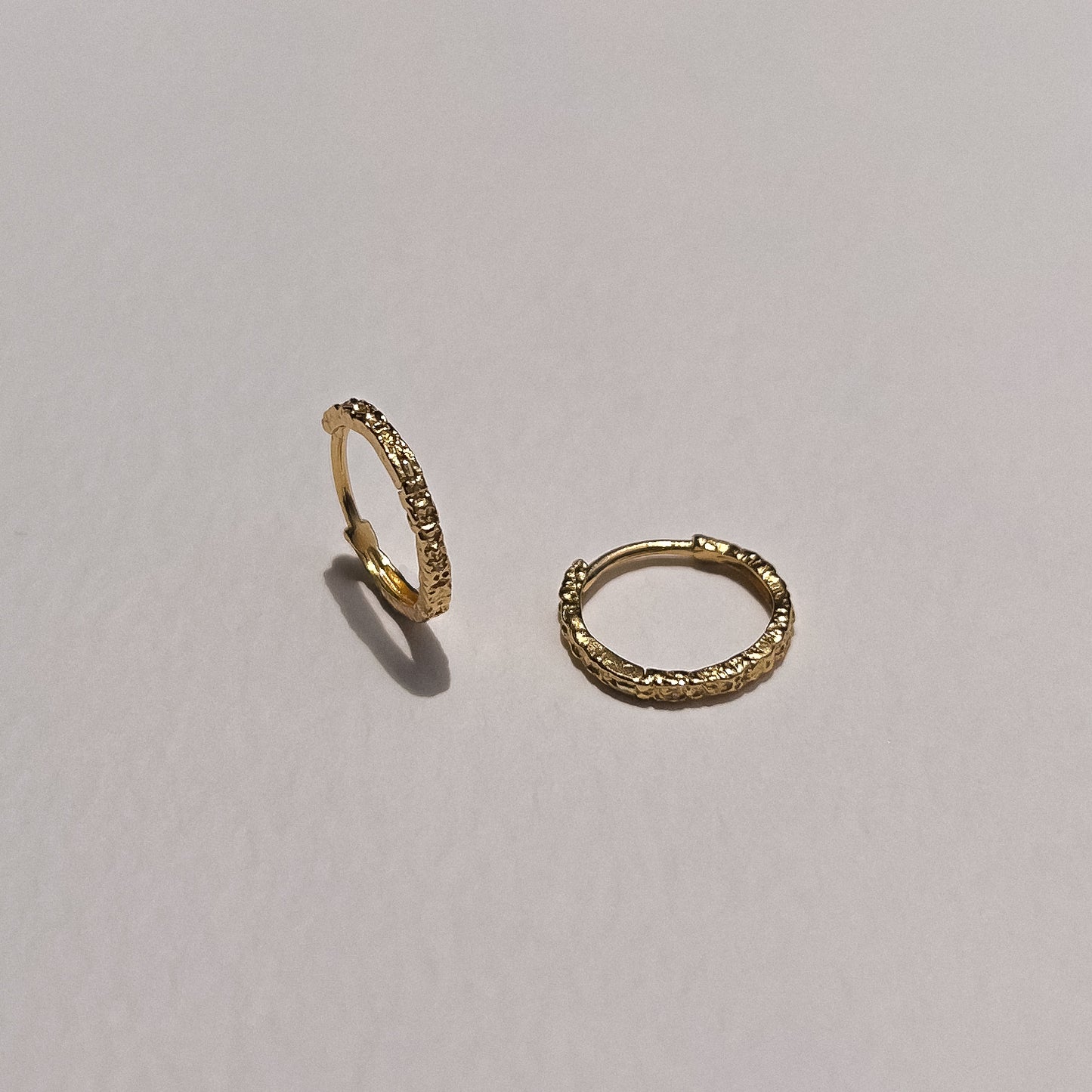 Gold Terra Hoops