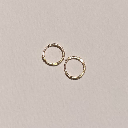 Gold Terra Hoops