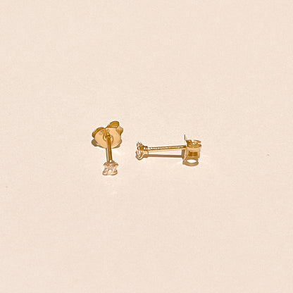 Gold Verve Studs