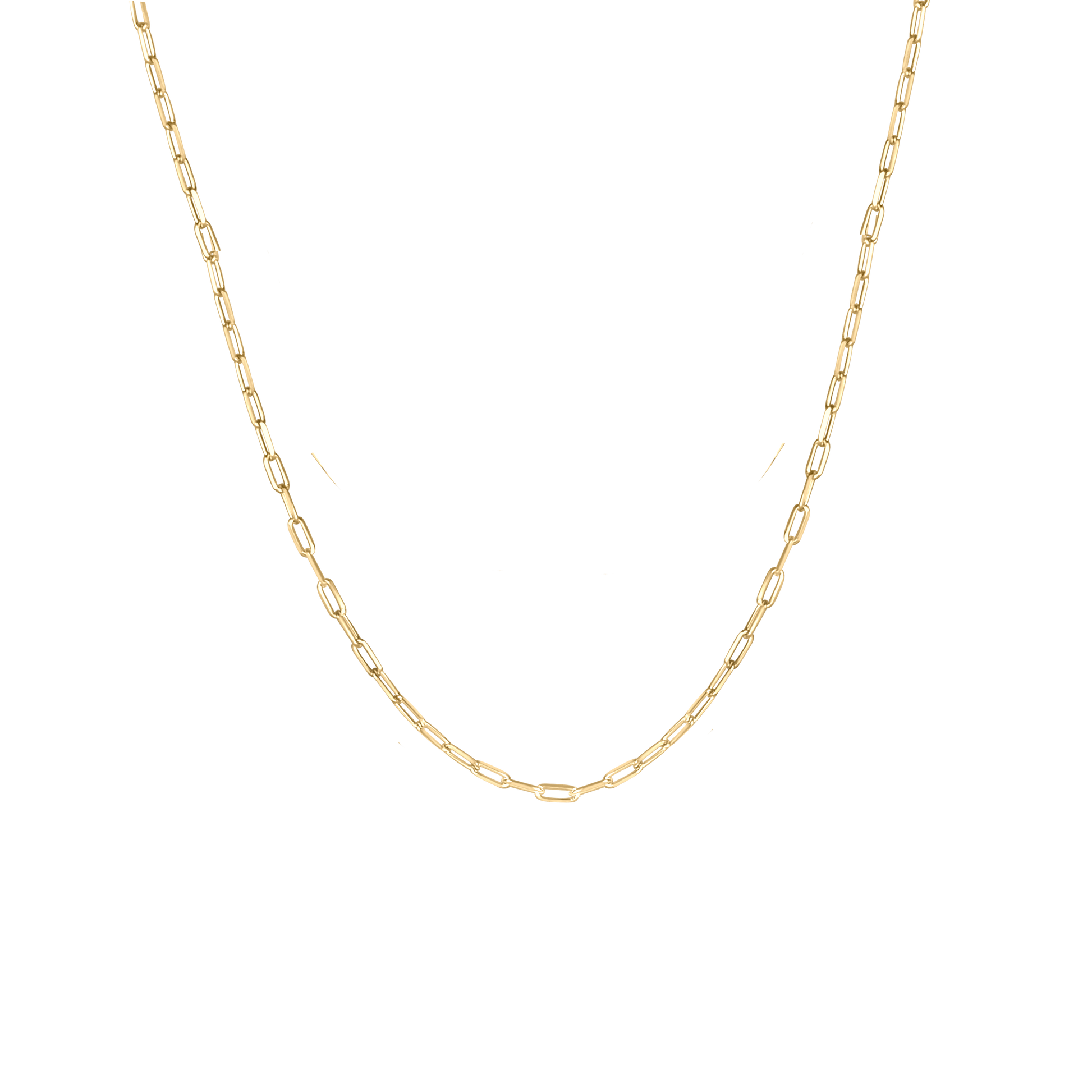 Fine white deals gold necklace chain