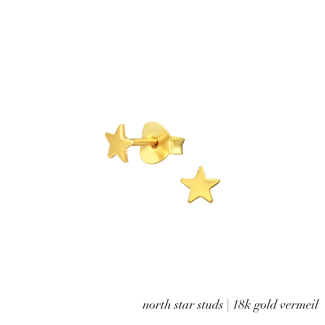 North Star Gold Studs