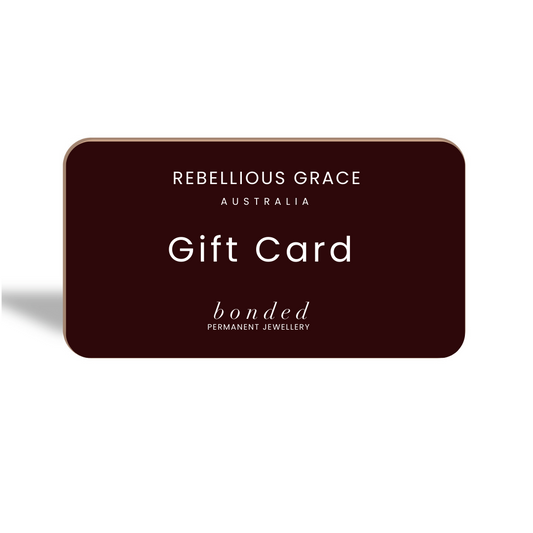 Bonded™ Permanent Jewellery REBELLIOUS GRACE GIFT CARD