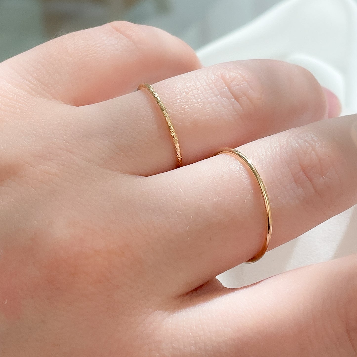 Barely There 14k Gold Filled Ring