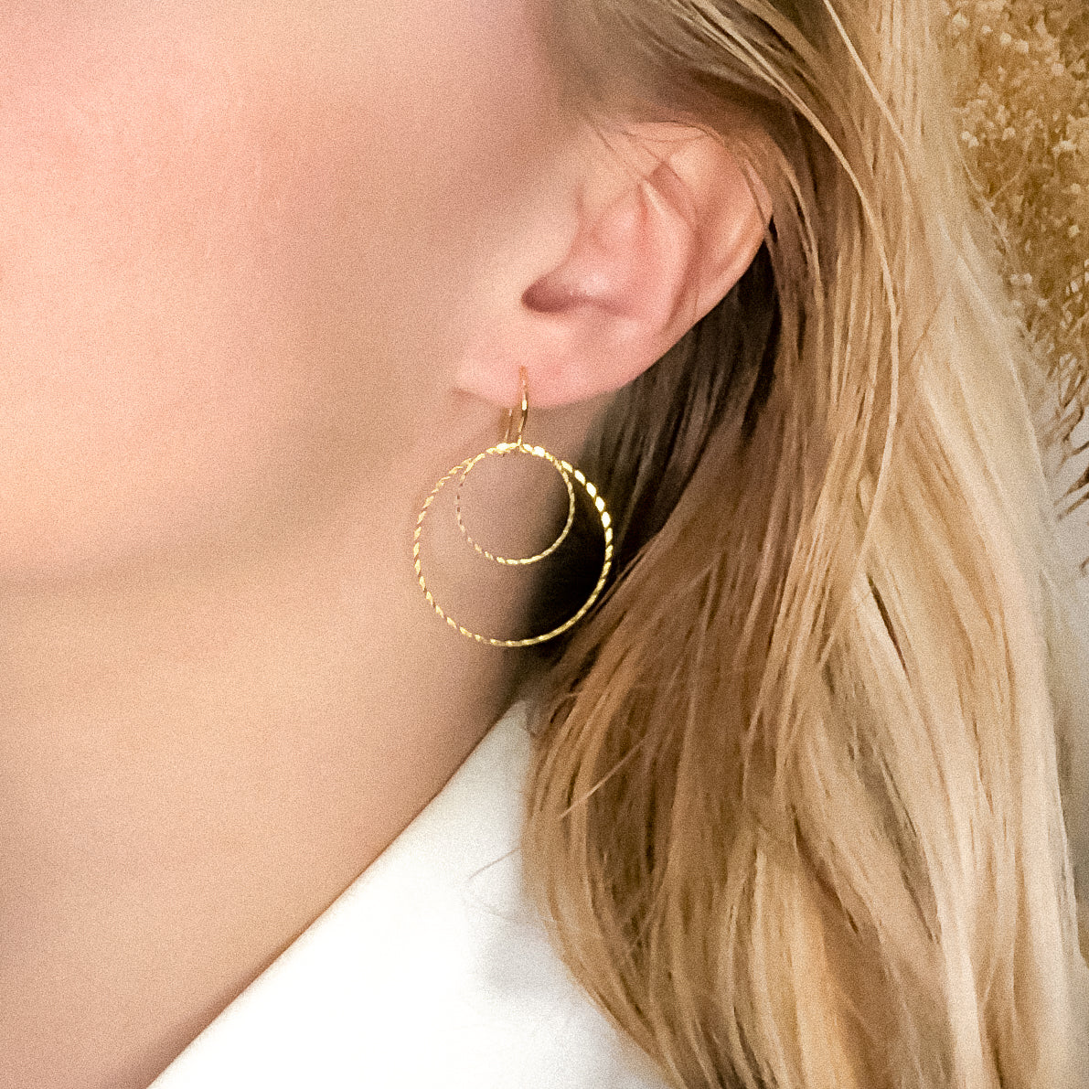 delicate earrings, fine jewellery, minimal earrings, gold earrings, australian jewellery, made in brisbane